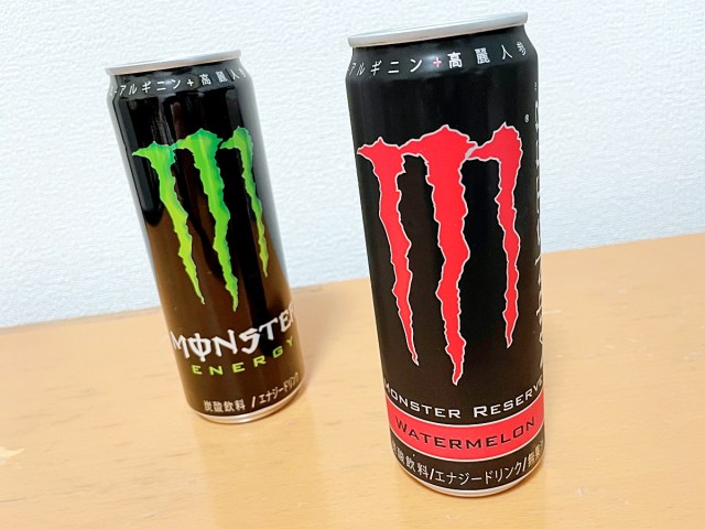 【衝撃】モンスターエナジーの新作「すいか味」から溢れる地雷臭がエグい → 発売前に飲んでみた結果…